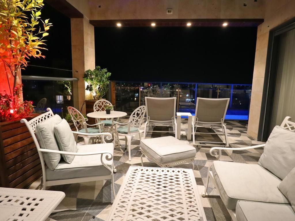 Luxury Rooftop Apartment In Netanya Exterior foto